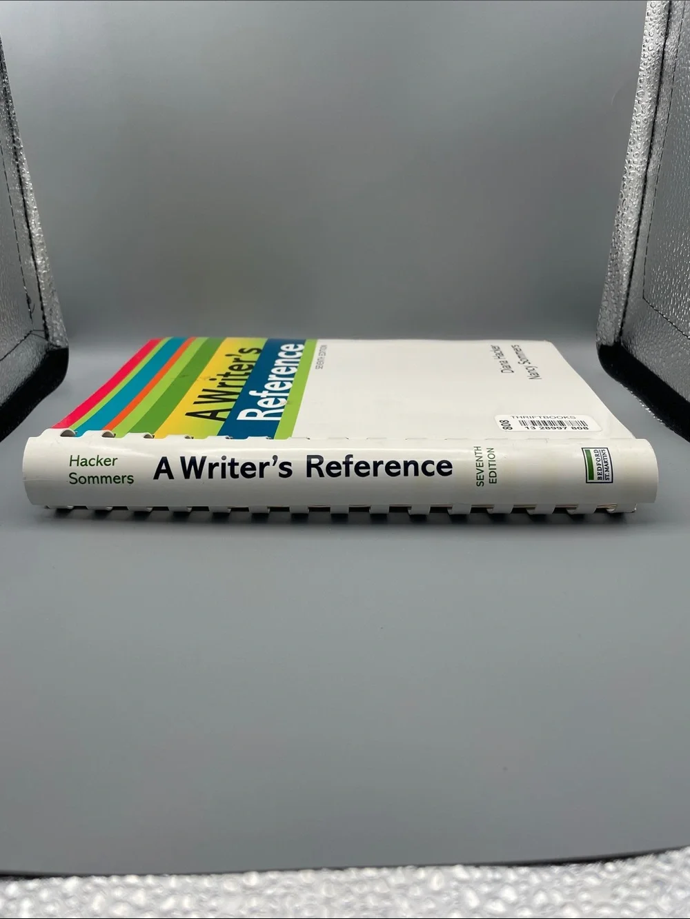 A Writer's Reference — Colorful Striped Cover (White)